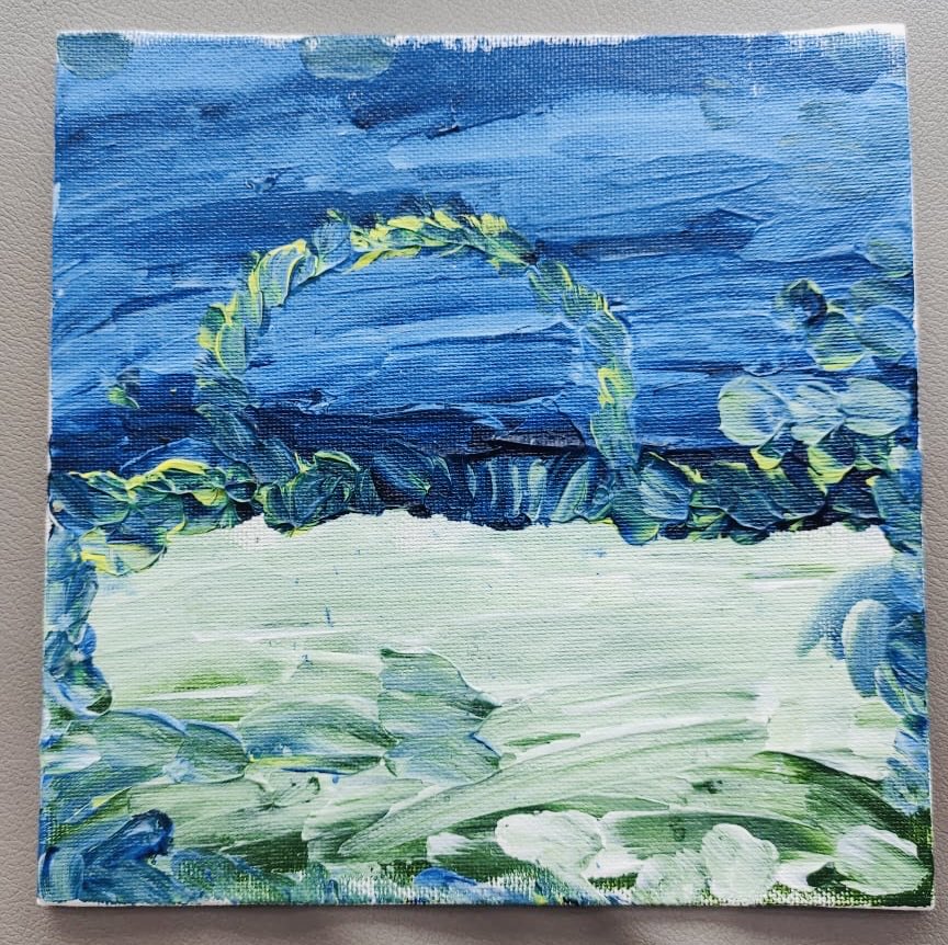asase_art's tweet image. Paintings done by students without using any tools in their first art workshop.

#artworkshop #expressivearts