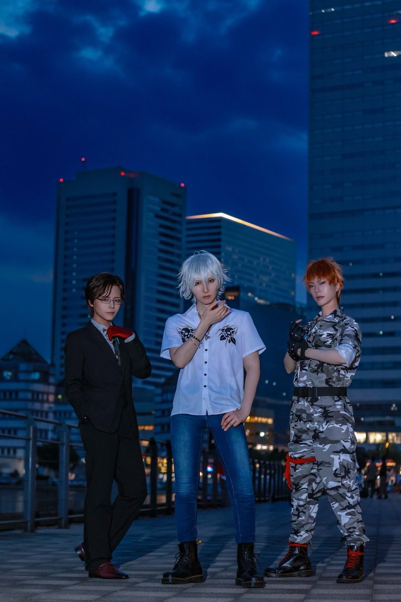 【cosplay】

hpmi ｜MAD TRIGGER CREW

Yokohama Walker

Mr.Hc:<a href="/fakecat_ss/">shime shime</a> 
45 Rabbit:<a href="/naru_se77/">无月</a> 
Crazy M:<a href="/tksr__55ts/">心(ここ)</a>

Photo:<a href="/waka_came/">和珈📷</a>