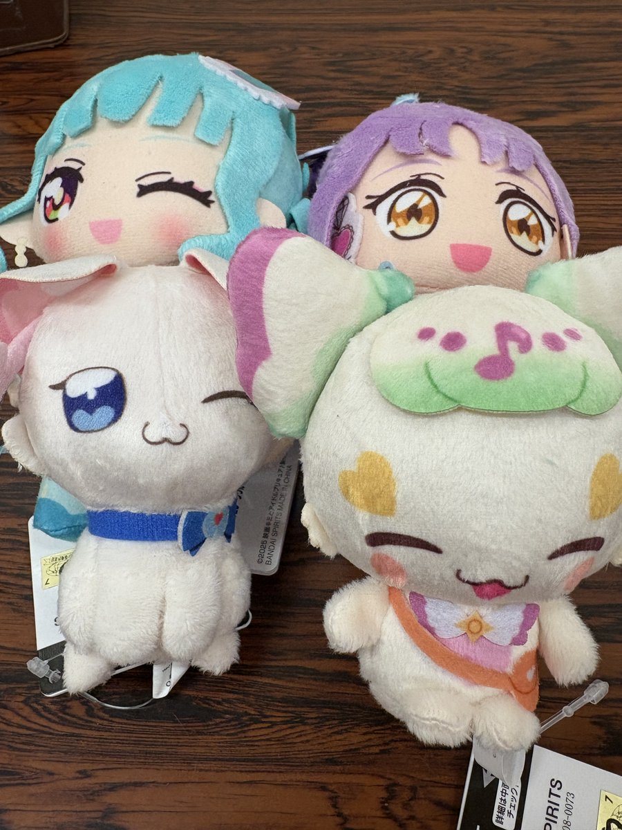 【景品情報】

本日より、映画キミとアイドルプリキュア♪
コロっとまんまるプリフェイスぬいぐるみ
が大登場‼‼‼

今週の金曜日に向けて、ぜひ獲得しよう♪

＃楽市楽座　＃いちばん楽しい100円へ