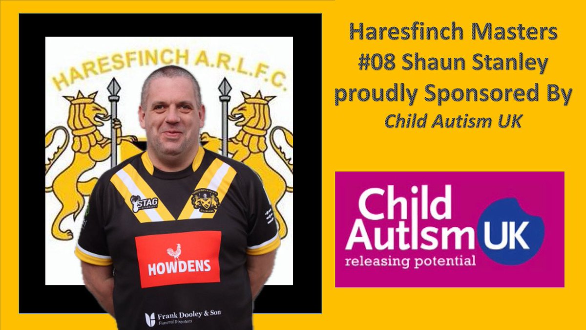 HaresfinchR's tweet image. National Festival 2025 Haresfinch try scorer, sponsored by Child Autism Uk #08 Shaun Stanley 
#RLmasters #rugbyleague