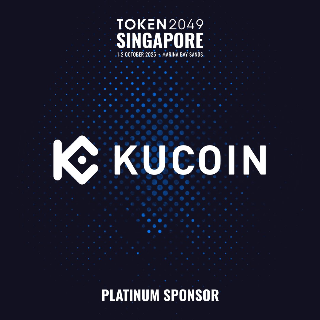 KuCoin is ready for #TOKEN2049 Singapore 🇸🇬 As a Platinum Sponsor we  stand for trust, security and innovation, and we are proud to share that  vision with the global crypto community at