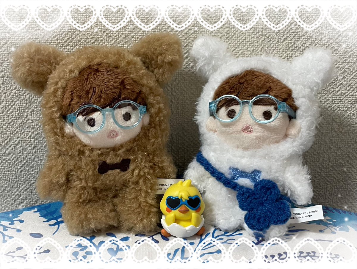 10cm🐣ウヨニ届きました♪
マルチーズ&amp;プードルどちらも可愛い✨🥰
再販嬉しかったです💙
<a href="/wooyoungdoll/">우요니</a>  
共同購入ありがとうございました💙
<a href="/b_sao/">ᔕᗩO🐣 s̆̈ă̈ŏ̈ ᒍᗯY💙 0430💐</a>
#ウヨニ
#우요니