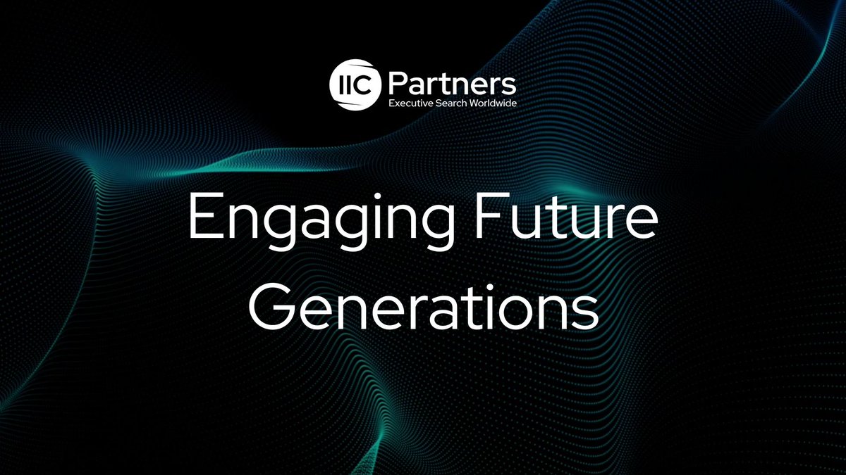 Engaging and inspiring the next generation of leaders is a key challenge for organizations today. In this video, IIC Partners consultants share their insights on how to develop future leaders. Watch here: bit.ly/3IdVHjH #ExecutiveSearch #Leadership