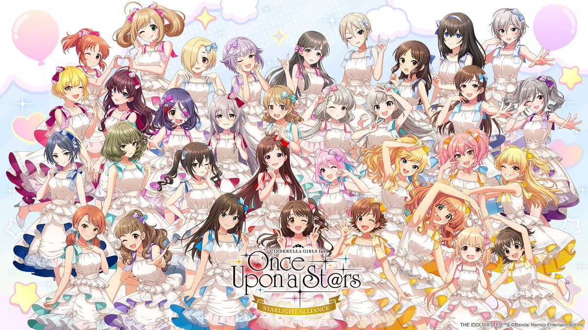 ⊹⁺✮••━━━━━━━━━••✮⁺⊹˚. ⠀⠀⠀⠀CINDERELLA GIRLS fes