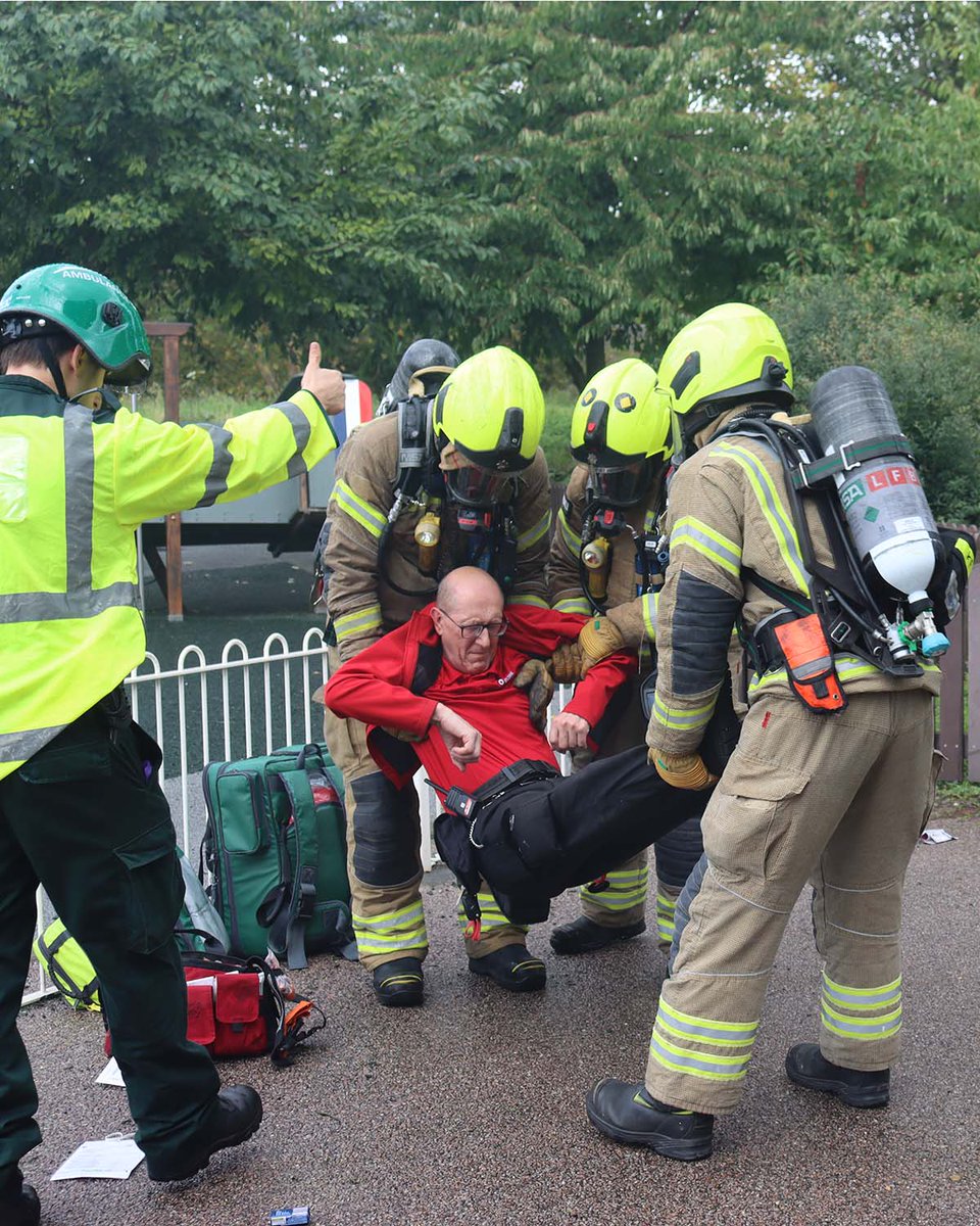 This #999Day we want to recognise the hard work of the 2 million people that work in the emergency services, including 250,000 first responders.

Teamwork is key to being prepared, and we've captured some incredible moments from recent training exercises with the Met &amp; LAS.