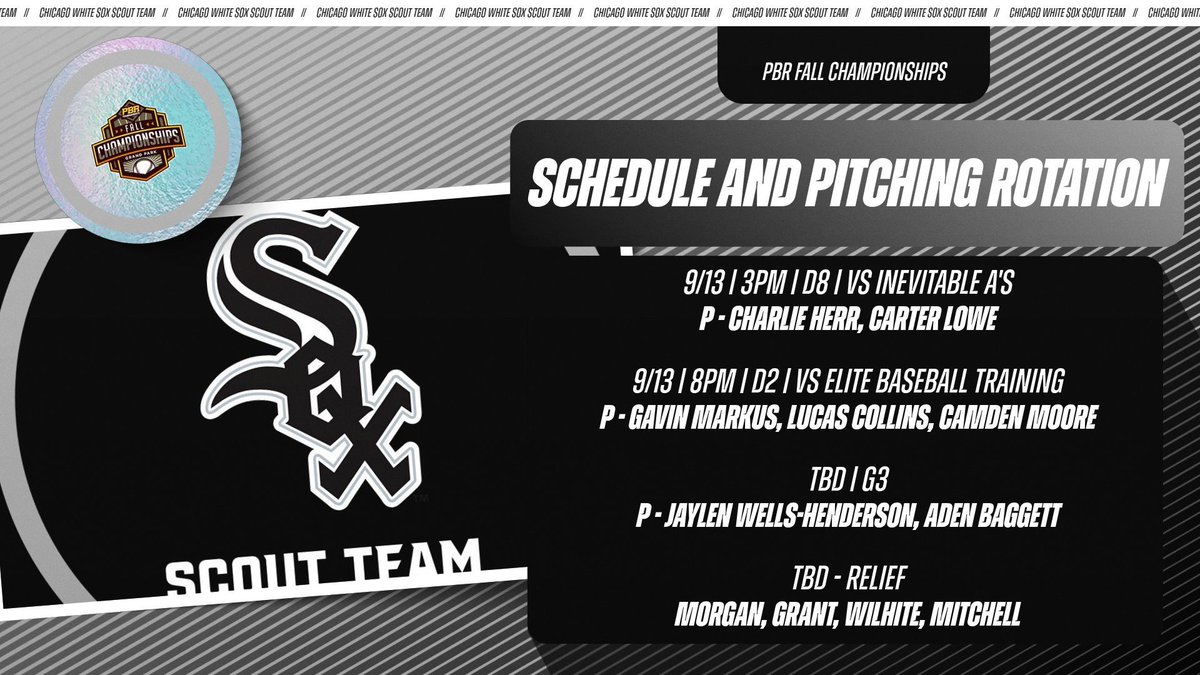 Chicago White Sox Scout Team tweet media