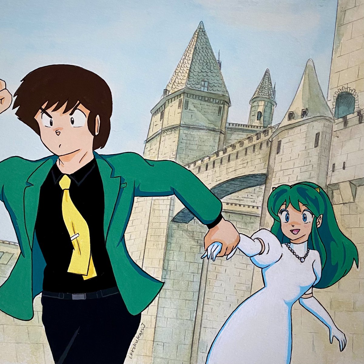 あたる vs 面堂軍団？ 面堂邸からラムちゃんを奪回する昭和アニメの