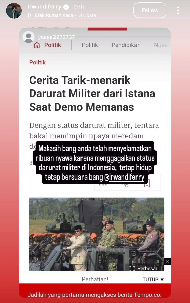 keboyoranbaru's tweet photo. Sebetulnya gue melihat para penyembah Ferry Irwandi tuh sebagai masalah besar yang di luar kendalinya. Yaa gimana yaa? Emang konsekuensi kemarau wawasan aja sih. Lagian susah juga doi mau kontrol persepsi orang...

...EHH TAUNYA DOI BENERAN TERNAK DOMBA DI KANDANG SEBELAH!!! https://t.co/K9Vc7wg8Hv