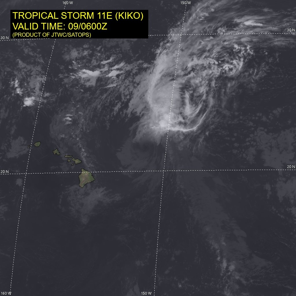 Muvyuiharuka's tweet image. Tropical Storm #11E #Kiko