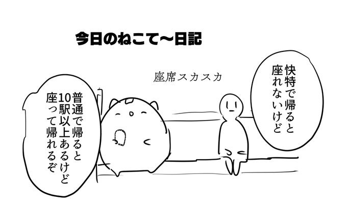 ねこて〜日記その1です 