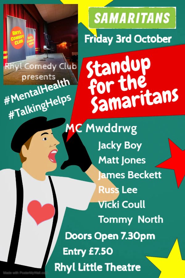 Rhyl Comedy Club tweet media