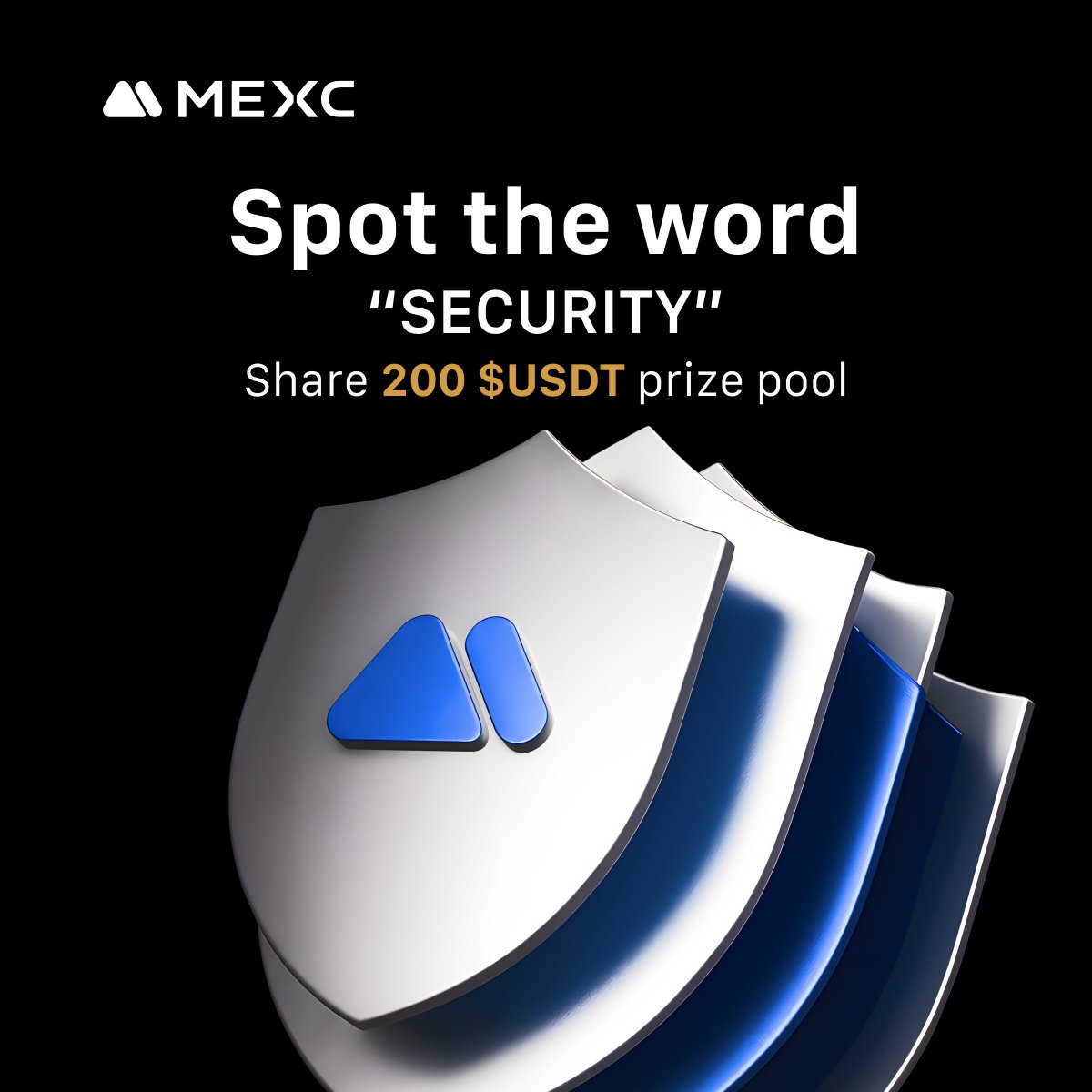 MEXC (@mexc_official) on Twitter photo ๐ Spot the Word game is on - Watch the video in the comment & find where the word appears
Todayโs keyword is ๐ SECURITY ๐
๐ฌ Reply with either: The timestamp OR a screenshot
How to join?
1๏ธโฃ Follow <a href="/MEXC_Official/">MEXC</a>
2๏ธโฃ Comment your answer + #SecureWithMEXC + your MEXC UID
๐ฐ ๐ Spot the Word game is on - Watch the video in the comment & find where the word appears
Todayโs keyword is ๐ SECURITY ๐
๐ฌ Reply with either: The timestamp OR a screenshot
How to join?
1๏ธโฃ Follow <a href="/MEXC_Official/">MEXC</a>
2๏ธโฃ Comment your answer + #SecureWithMEXC + your MEXC UID
๐ฐ