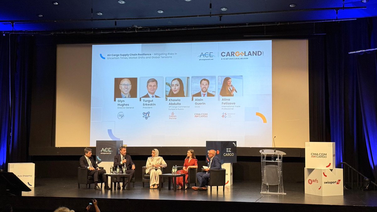 Vitaly Smilianets and Tristan Koch are in Liège this week attending ACE Air Cargo Event. 🇧🇪

If you’re also attending, don’t miss Vitaly’s panel session tomorrow (Wednesday 10th September), where he’ll discussing Airport Cargo Communities.

#ACE #AirCargoEvent
