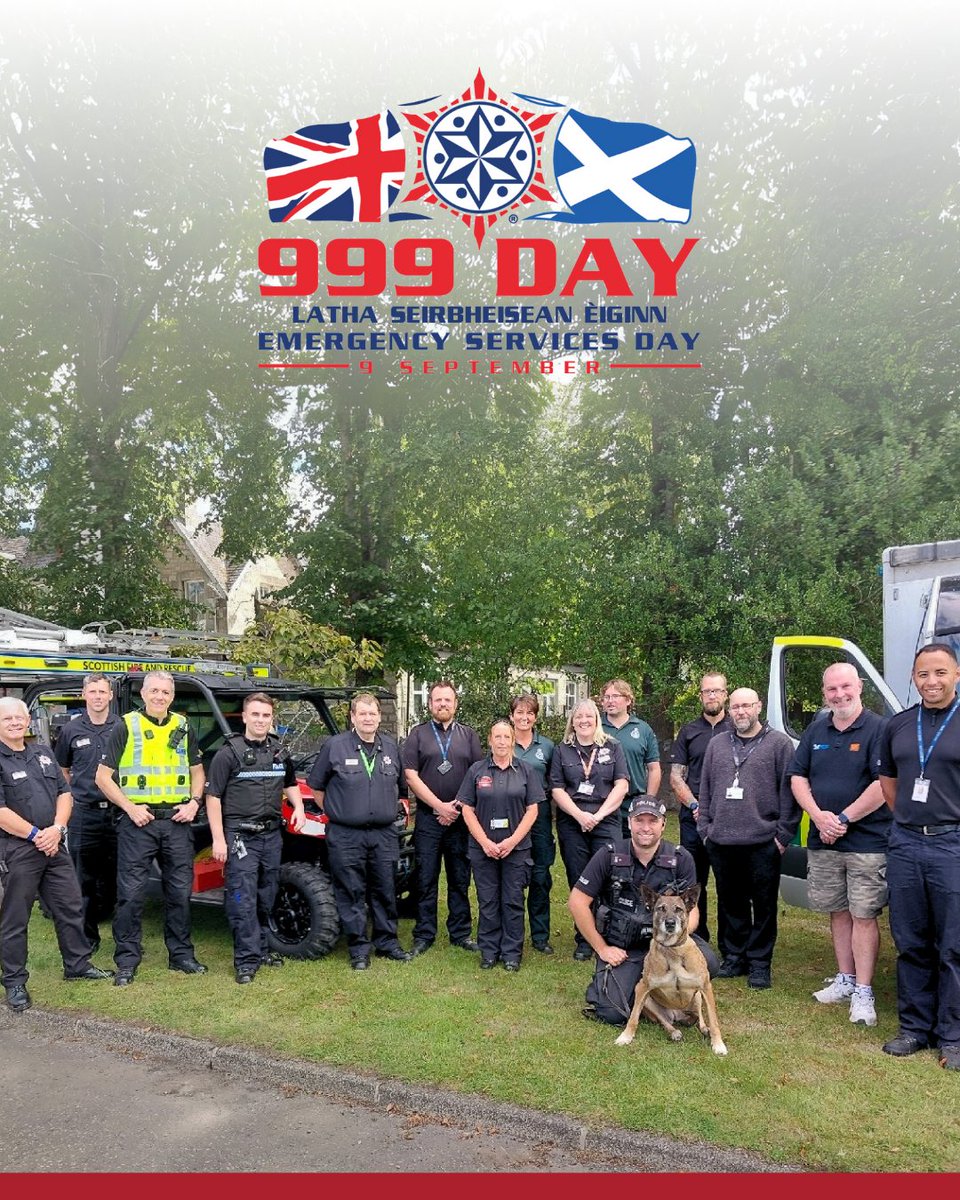 fire_scot's tweet image. Today, we mark #EmergencyServicesDay

This annual event gives us all the chance to celebrate emergency service workers while honouring those who gave their lives to protect others.

Please join us in marking this important day.