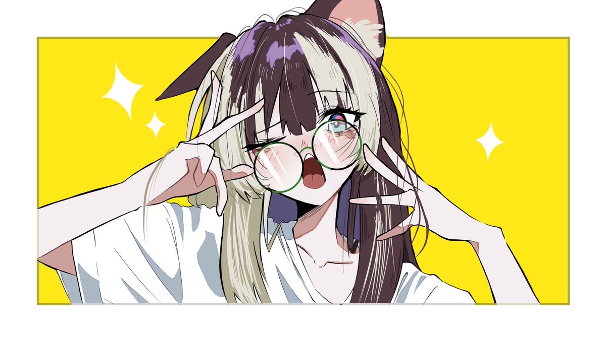 にゃでん( ΦωΦ )
 #らでん似絵