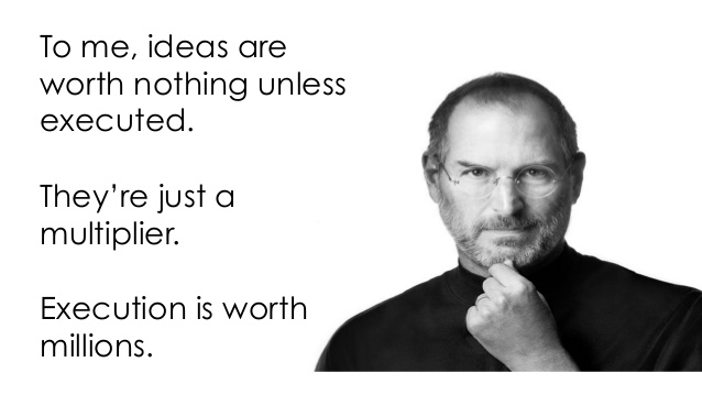 Ideas are cheap. 

Execution is expensive, exhausting, and glorious. 

If you’re not shipping, you’re just brainstorming.