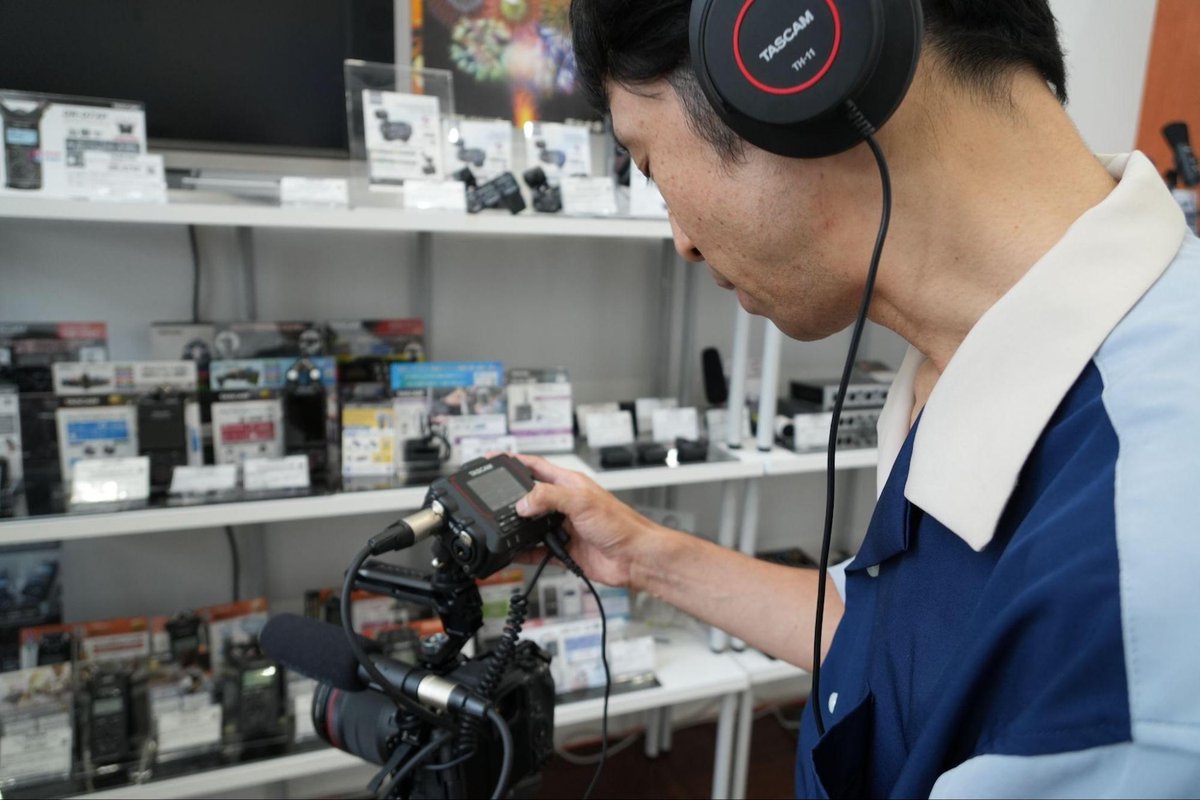 realsound_tech's tweet image. 【インタビュー】映像にとって大事な“音”のクオリティを上げるためにーーTASCAMの最新製品を取材してわかった「トレンド」と「丁寧さ」

realsound.jp/tech/2025/09/p…

#TEAC #TASCAM @TASCAM_jp