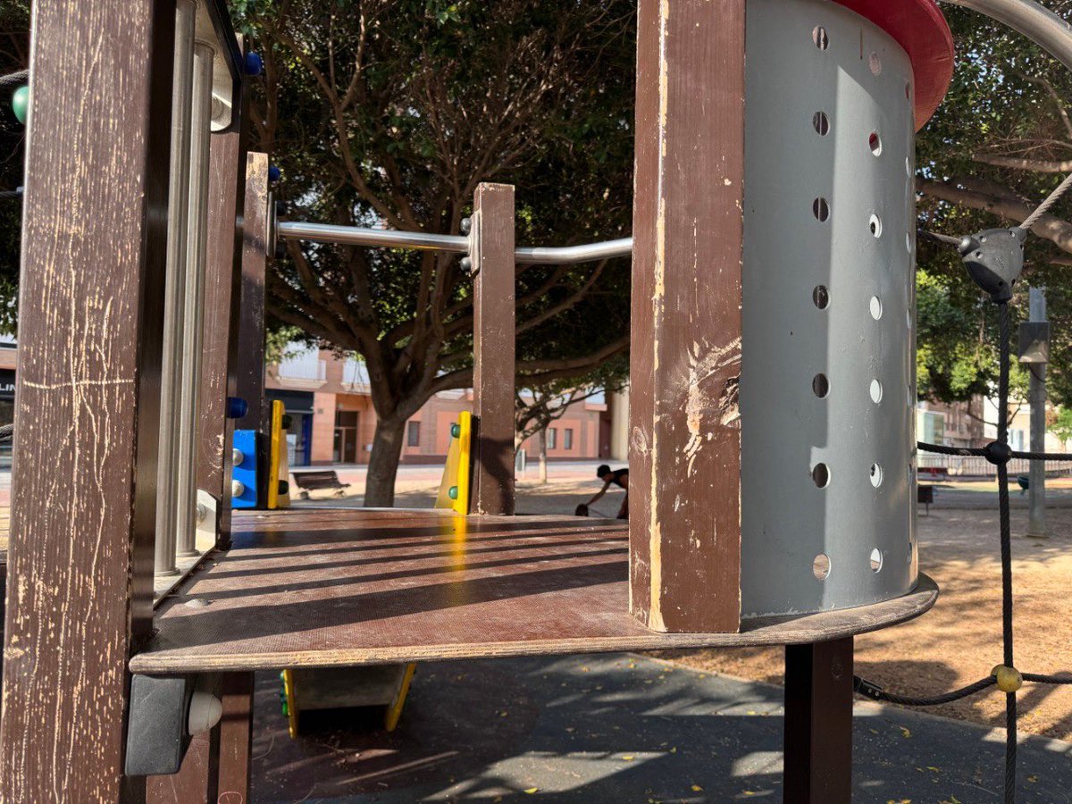 🛝 Exigimos un plan urgente para rescatar los parques infantiles del abandono institucional 🚸

🗣️ <a href="/Chiru_Cartagena/">Mercedes Chiru Graña</a>: “Los más pequeños no cuentan con espacios seguros donde disfrutar de su tiempo de ocio”