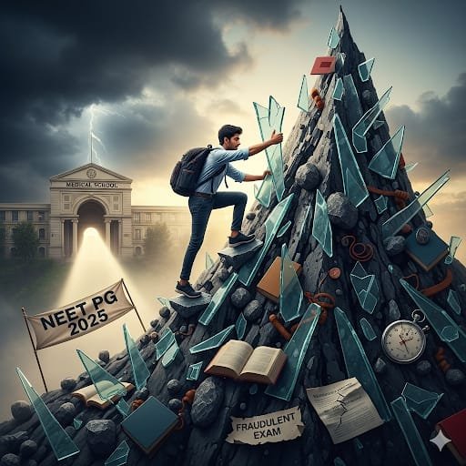 DrRajatDatta's tweet image. #neetpg2025Scam 
   #NEETPGmarksDiscrepancy 
   #NEETPGTRANSPARENCY