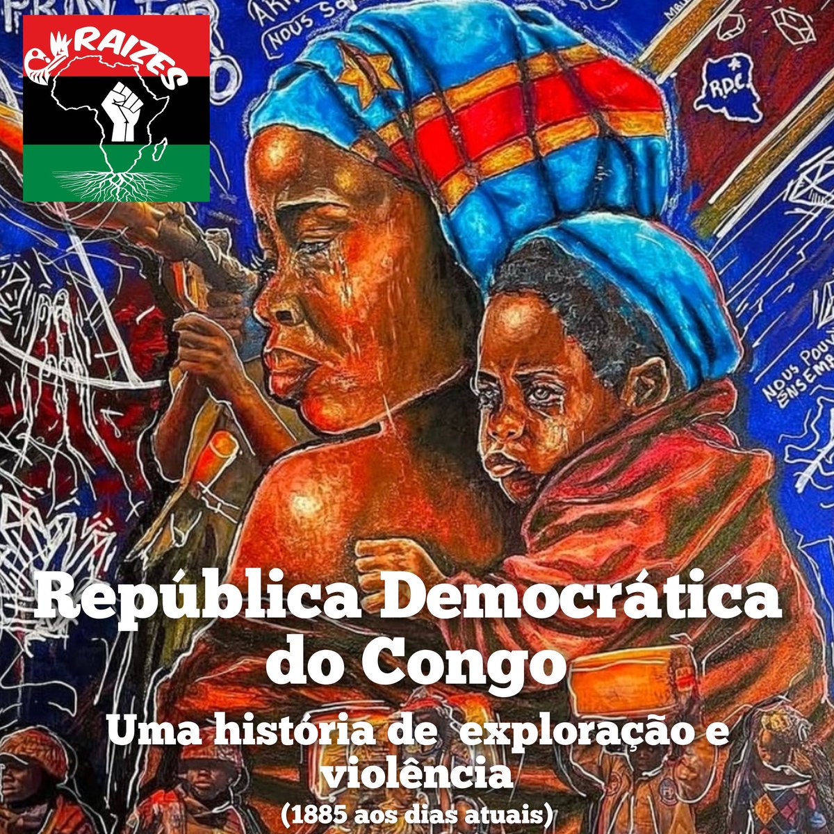 🇨🇩 A história de violência no República Democrática do Congo (RDC), começa com a invasão dos assassinos belgas. 

1/12