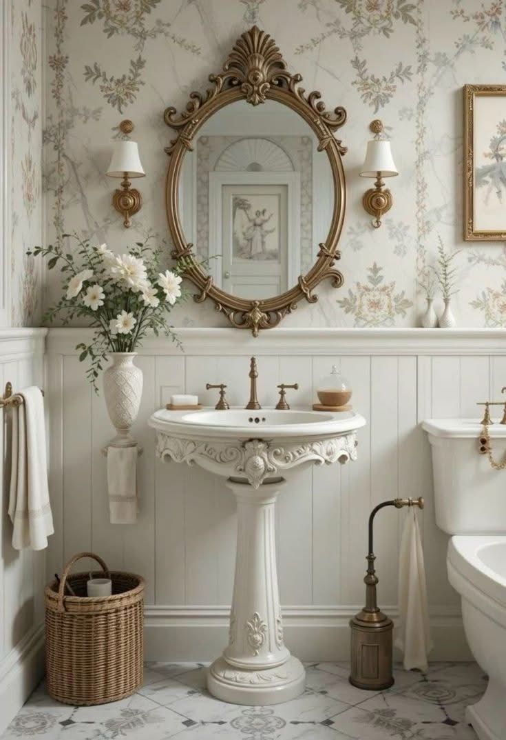 #bathroomvibes #vintagestyle