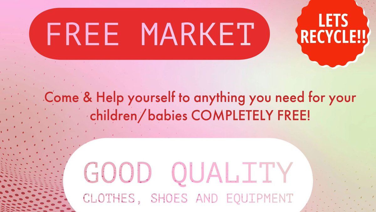 Now taking donations! PLEASE ONLY DONATE ITEMS THAT ARE IN GOOD CONDITION!!! No Toys only clothing 0-16yrs, shoes and baby items 

Drop offs are 
Mondays 3:30pm-5:30pm
Tuesday 9:30am-2:30pm 
Wednesday 3pm-7pm
Thursday 3:30pm-7:30pm
Friday 3pm-6pm