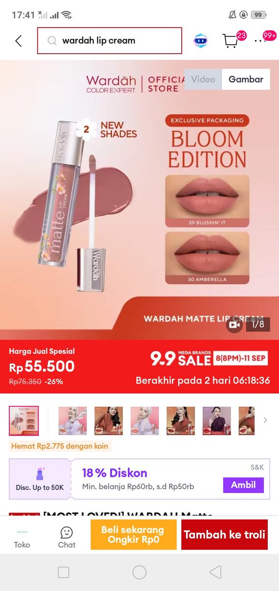 cuusss Belanja 100persen Gratis Ongkir dulu di lazada 9.9 mega brands sale guys, ada voucher bonus s.d 990rb dan ada 100% gratis ongkir nya juga. ayo langsung buka lazada dan checkout yang banyak!!