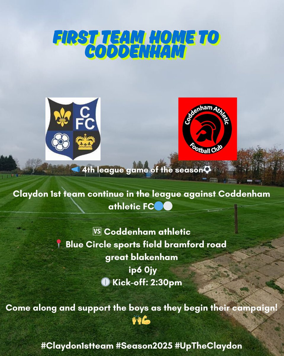Claydon FC (@claydon_fc) on Twitter photo  Claydon FC (@claydon_fc) on Twitter photo