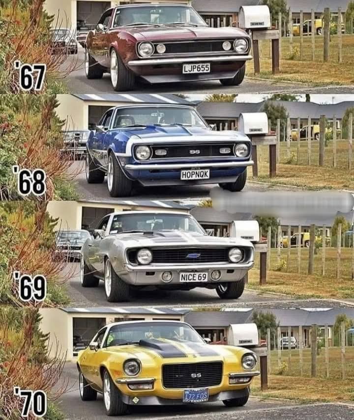 Mopar_Logic's tweet photo. Pick your Camaro https://t.co/7I3NSM6Ryv