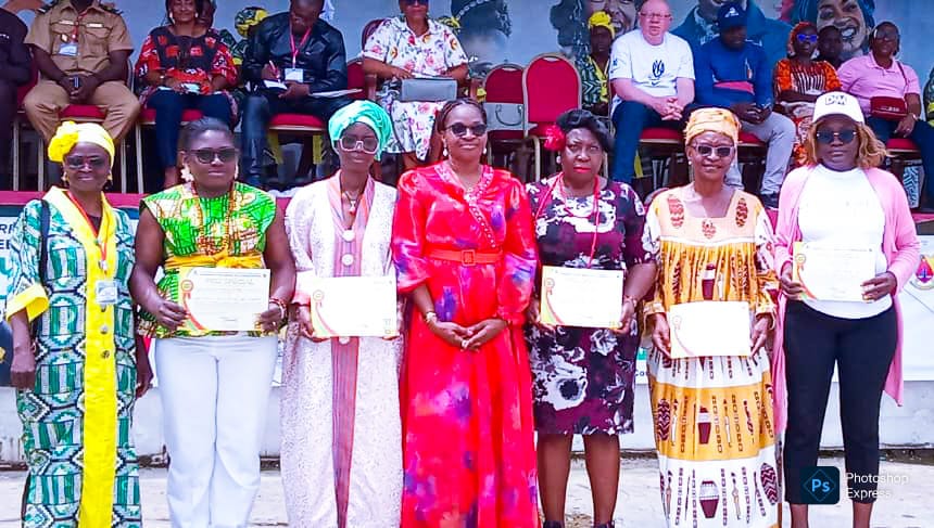 🎉✨ Salon Départemental de l’Artisanat du Wouri: Concours Spécial de la Formalisation 
🥇 1ère : EBOLO BELLE PRISO Epse NWOUMBI Odette
🥈 2ème : NYONGUI GOUEN Sipora Bertille
🥉 3ème : SAME NGAMBY Jeannette Epse MPONDO
🏅 4ème : KAMAYOU Cécile
🏅 5ème : NGWE Epse ALI Amalya AKWI