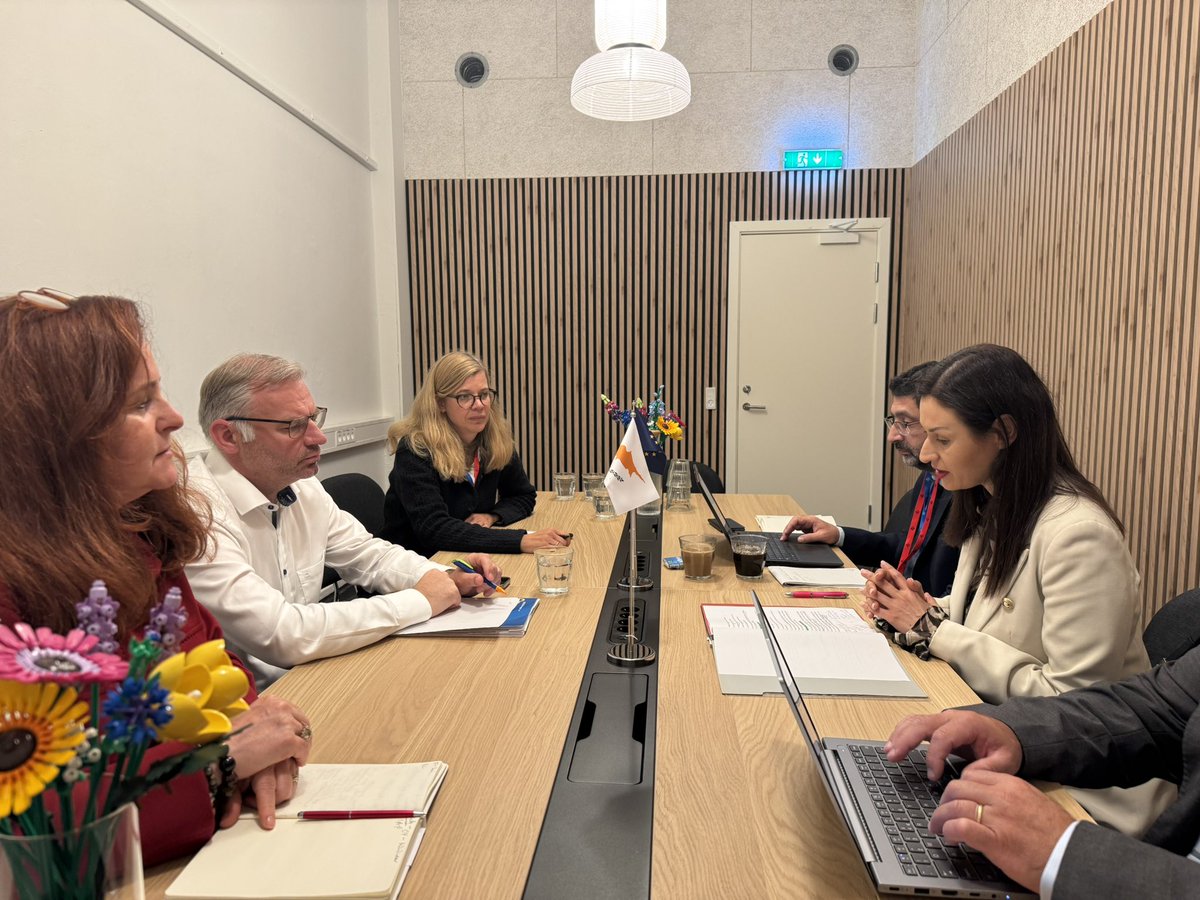 Agnieszka Walter-Drop 🇪🇺🇵🇱🇺🇦 (@awalterdrop) on Twitter photo During the Informal #AGRI Council in #Copenhagen today <a href="/norbertlins/">Norbert Lins, MDEP</a> met with Cypriot minister <a href="/riapan82/">maria panayiotou</a> to discuss the 🇨🇾🇪🇺presidency in 2026. We have an ambitious legislative agenda, including future EU budget. We need a robust #CAP. <a href="/EP_Agriculture/">AGRI Committee Press</a> <a href="/eu2025dk/">Danish Presidency of the Council of the EU 2025</a> During the Informal #AGRI Council in #Copenhagen today <a href="/norbertlins/">Norbert Lins, MDEP</a> met with Cypriot minister <a href="/riapan82/">maria panayiotou</a> to discuss the 🇨🇾🇪🇺presidency in 2026. We have an ambitious legislative agenda, including future EU budget. We need a robust #CAP. <a href="/EP_Agriculture/">AGRI Committee Press</a> <a href="/eu2025dk/">Danish Presidency of the Council of the EU 2025</a>