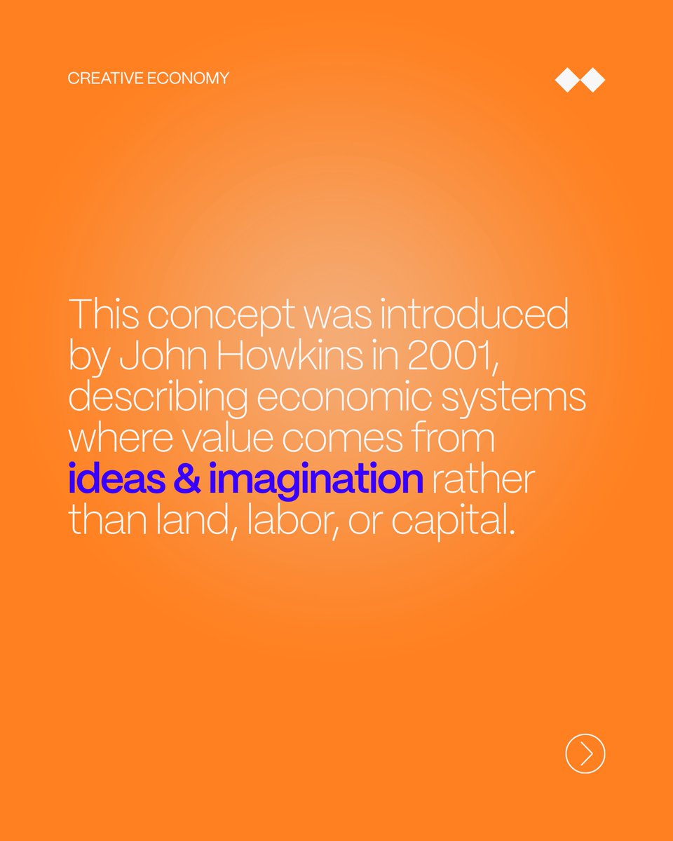 ToadaConsulting's tweet image. The Creative Economy is transforming global growth, with ideas driving value. Discover why it’s the future of progress. Visit toada.consulting and follow us to learn more.  
#Toada #CreativeEconomy #Creativity #Culture