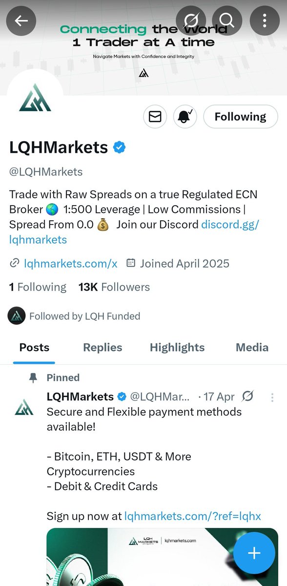 N4XFx's tweet photo. @LQHMarkets @lqhfunded Done https://t.co/ZtMuoWs0jd
