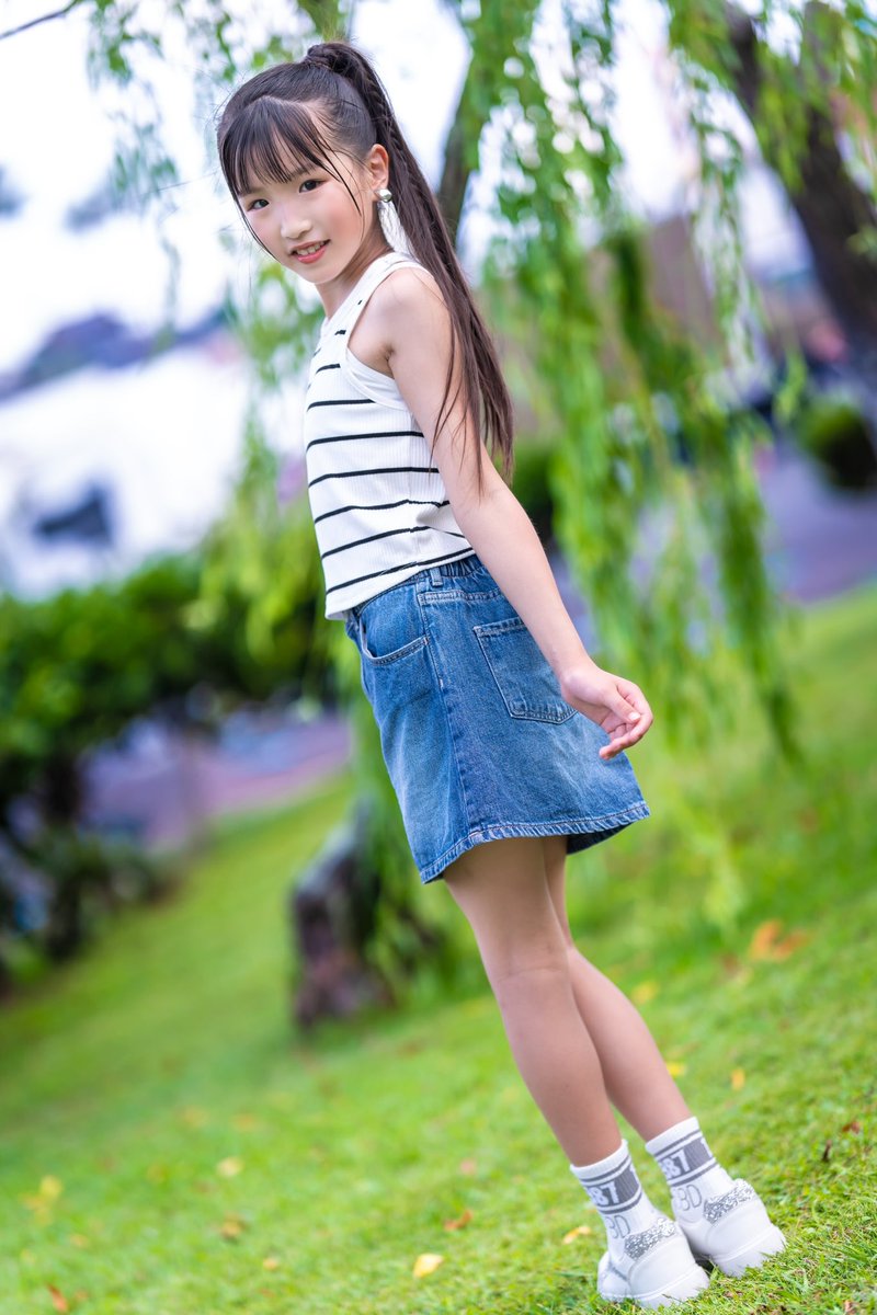 めいめい（JS3）秒撮☺️ #めいめい #スタライ長崎 @MEIMEI_pktn