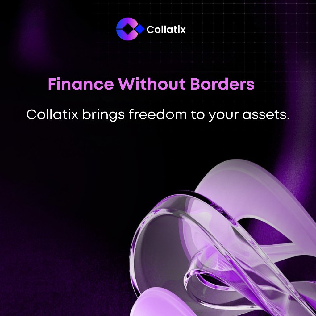 Collatix_'s tweet photo. Finance should have no boundaries. With Collatix, your assets move freely, securely, and globally. 🚀 https://t.co/GctcDWinFI