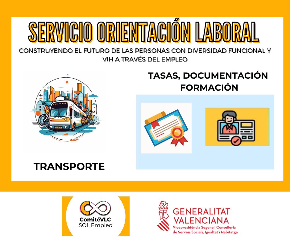 Comité Antisida VLC (@comitevlc) on Twitter photo Para que el coste del transporte no sea un impedimento para realizar tu itinerario de inserción sociolaboral, desde la entidad te ofrecemos becas de transporte 🚌
<a href="/GVAIgualtat/">GVAIgualtat</a>
#BecasTransporte #SOLComite2025 #ComiteVLC Para que el coste del transporte no sea un impedimento para realizar tu itinerario de inserción sociolaboral, desde la entidad te ofrecemos becas de transporte 🚌
<a href="/GVAIgualtat/">GVAIgualtat</a>
#BecasTransporte #SOLComite2025 #ComiteVLC