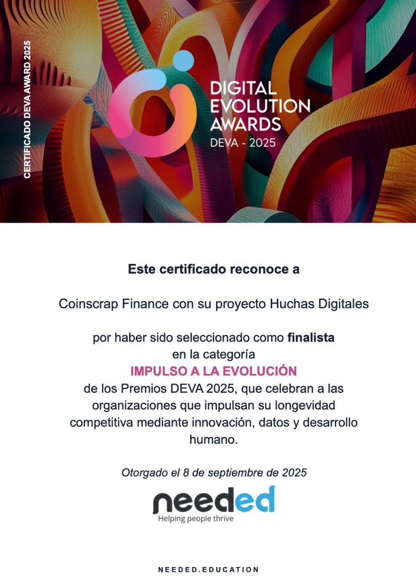 🚀 ¡𝗘𝘀𝘁𝗮𝗺𝗼𝘀 𝗱𝗲 𝗰𝗲𝗹𝗲𝗯𝗿𝗮𝗰𝗶𝗼́𝗻! 
 
Nuestro proyecto de #HuchasDigitales para @Unicaja ha sido seleccionado como finalista en los #DigitalEvolutionAwards #DEVA2025 🎉.

☝️No te pierdas el #CasoDeÉxito: 🔗cutt.ly/JrXHj1RE

#BancaDelFuturo #NeededEducation