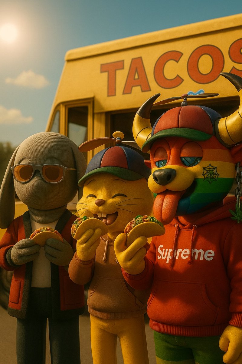 Good Morning Web3 ☀️

Happy Taco Tuesday 

Can we get a gm 💚