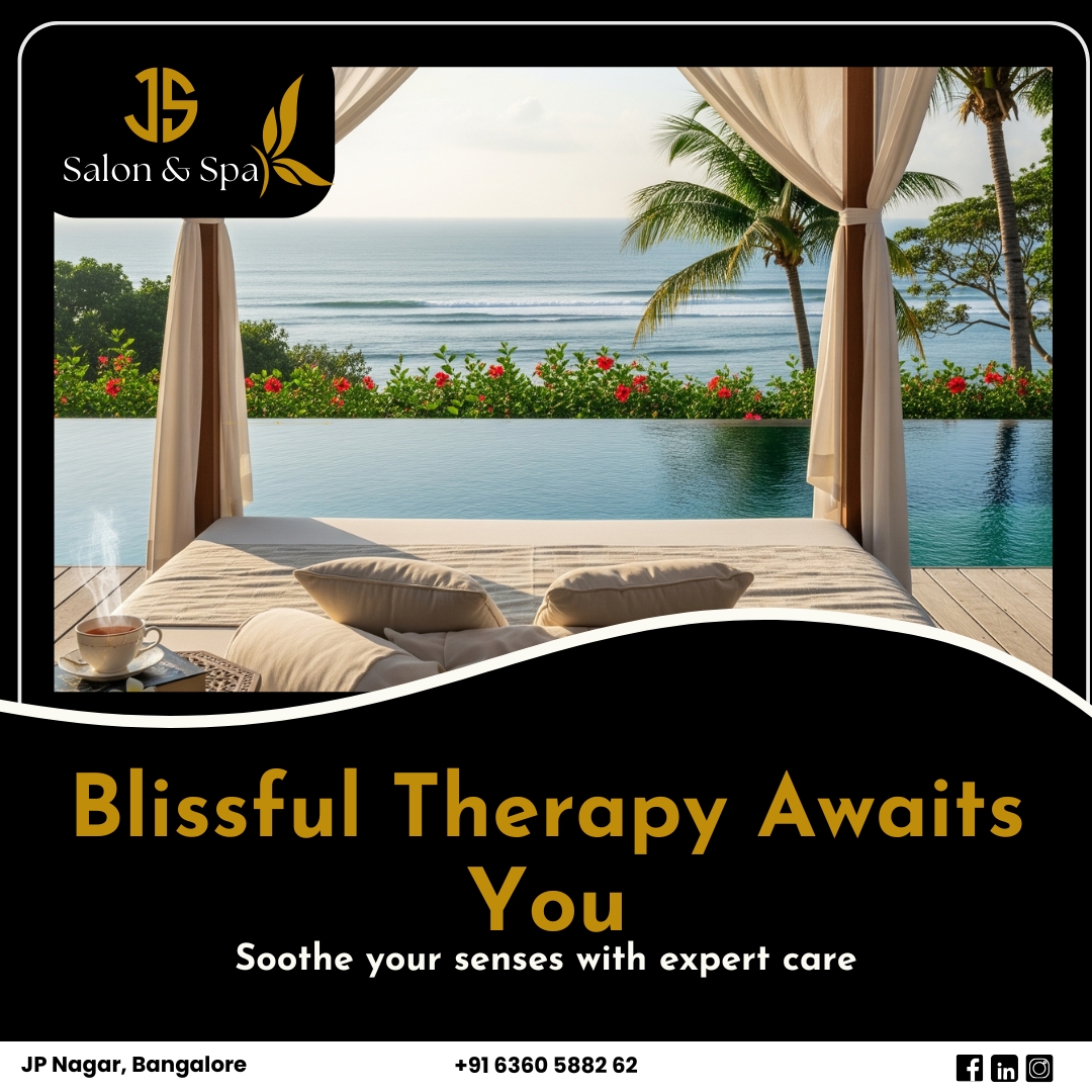 JSsalonSpa86968's tweet photo. Blissful Therapy Awaits You – Soothe Your Senses with Expert Care
#SpaNearJPNagar #BodyMassageNearMe #SpaInJPNagar #RelaxAndRejuvenate #BestSpaInBangalore https://t.co/vpAR1nudjy