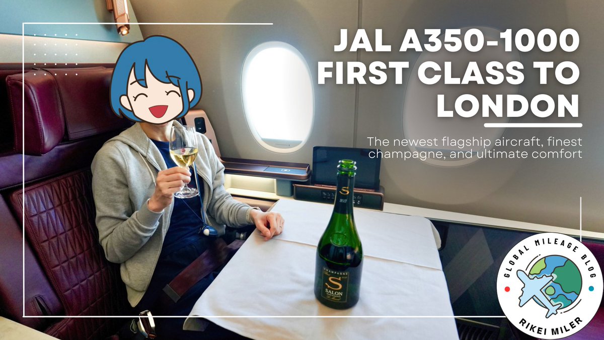 rikei_miler's tweet image. Is JAL’s NEW First Class really worth $16,000? 

I flew the A350-1000 and reviewed the suite, tech, and amenities. 

Part 1 (Seat &amp;amp; Amenities) is now live👇
rikei-miler.com/english/jal-a3…  
Dining review coming soon… 🥂
#JAL #A3501000 #FirstClass