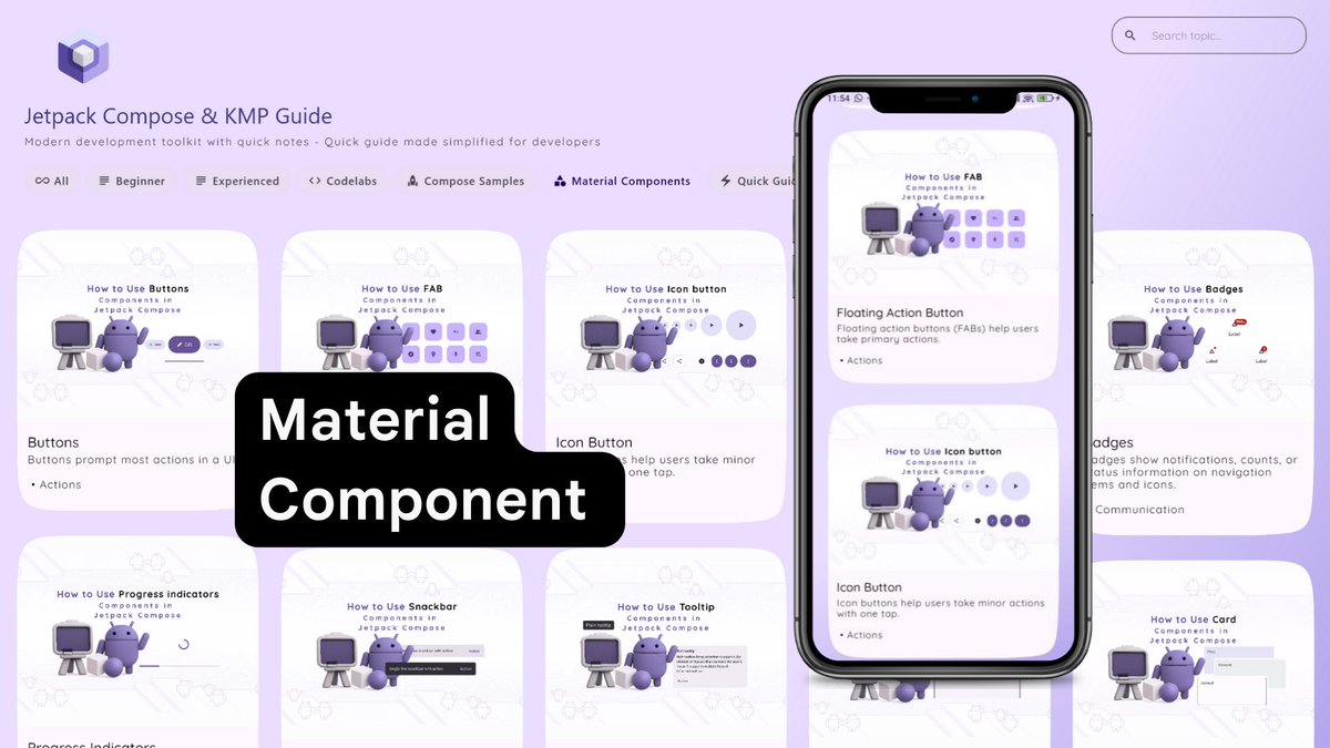 BoltUix's tweet image. Jetpack Compose and KMP Guide  [Open Source] boltuix.com/2025/09/jetpac…

#JetpackComposeDev #jetpackcompose #kmp #KotlinMultiplatform