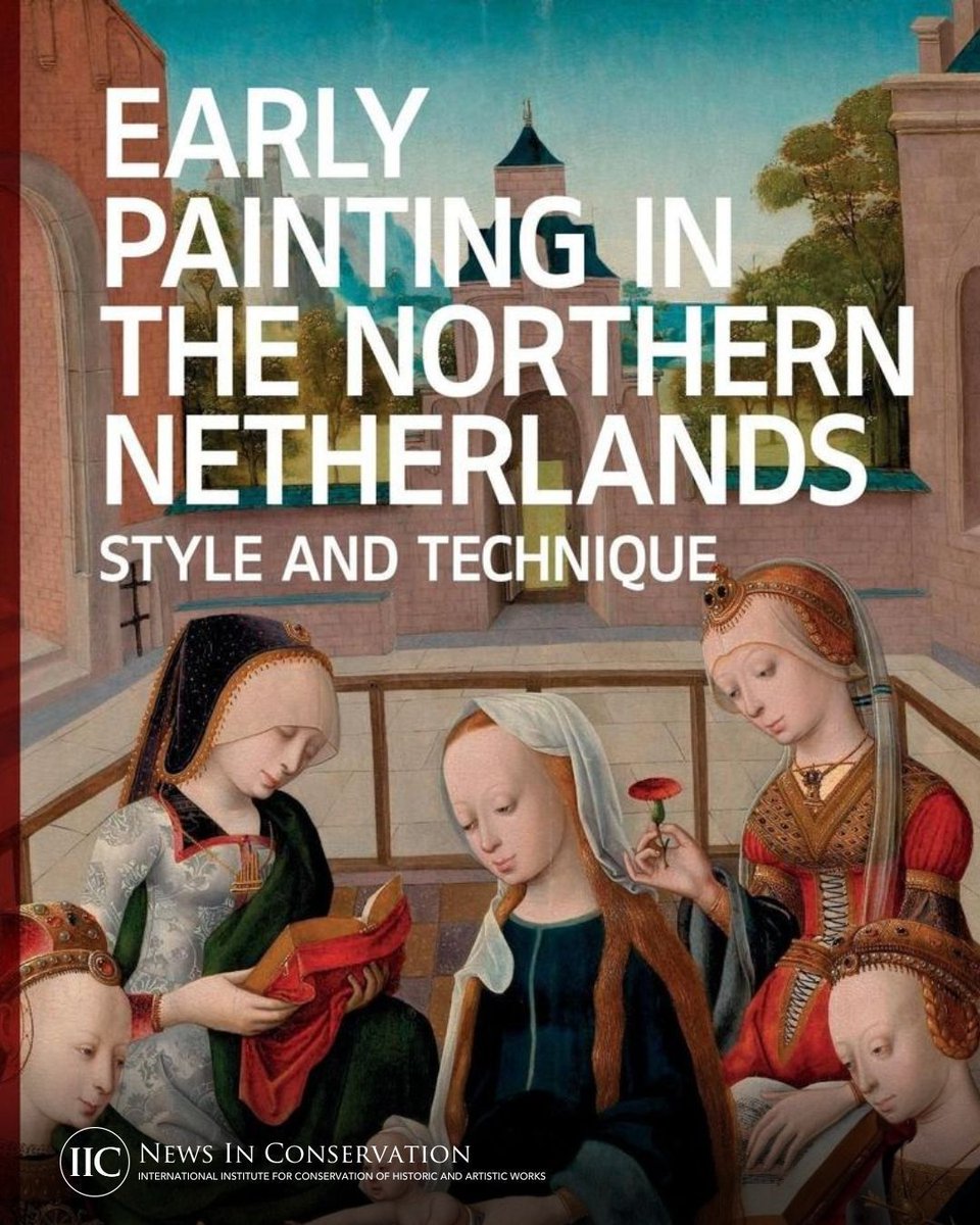 A new book combines art history and technical analysis to shed light on forgotten medieval painting techniques from the Northern Netherlands, making complex research accessible to all readers.
Read about it in Issue 109 of NiC, p. 63-65 buff.ly/97T5P8r