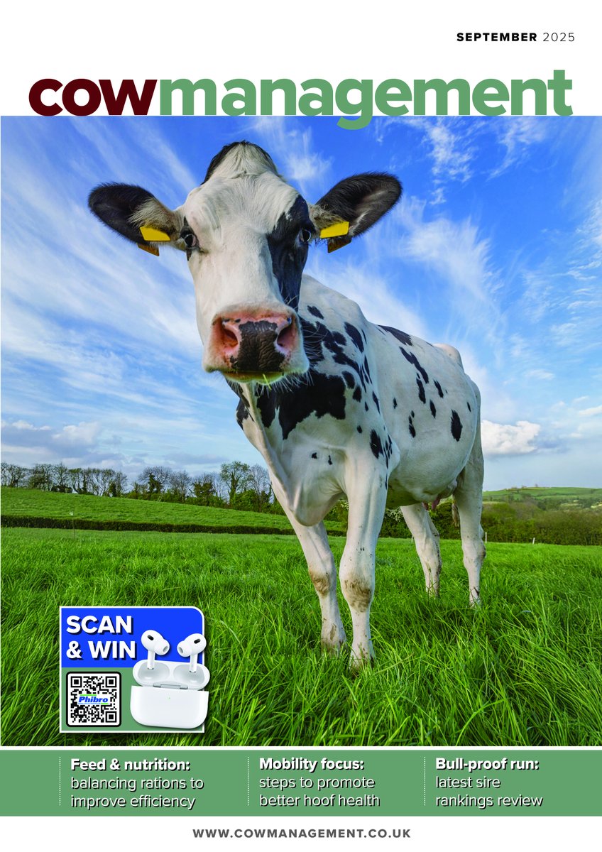 Rachael Porter (@cowmanagement) on Twitter photo Our September issue, showcasing the winning shot in this year's front-cover photo competition, is OUT NOW. And with it comes the chance to win one of two sets of Apple AirPods, courtesy of <a href="/PhibroEurope/">Phibro Animal Health Europe</a>. So scan the QR code and see if you could be this month's lucky winner๐๐ Our September issue, showcasing the winning shot in this year's front-cover photo competition, is OUT NOW. And with it comes the chance to win one of two sets of Apple AirPods, courtesy of <a href="/PhibroEurope/">Phibro Animal Health Europe</a>. So scan the QR code and see if you could be this month's lucky winner๐๐