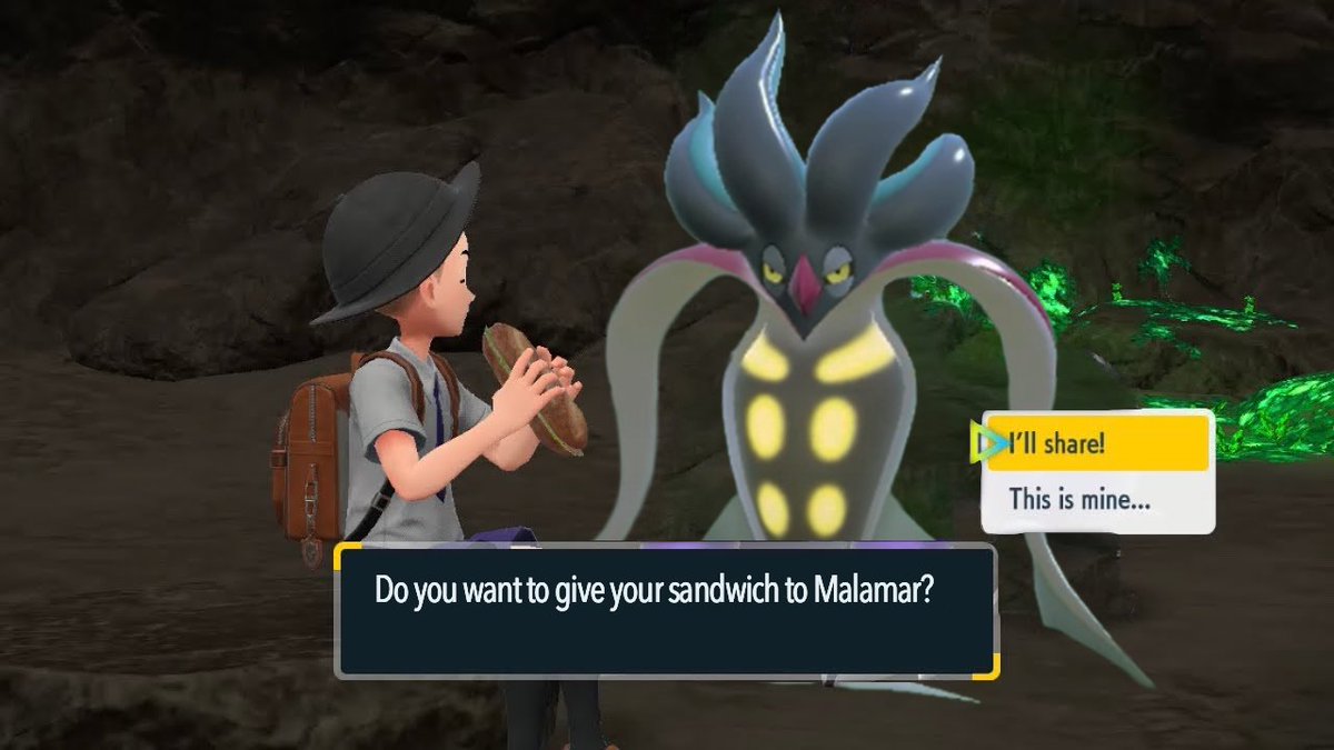 Don't get me wrong, I love my friend Malamar as much as everyone, but maybe we are getting too much Malamar in past few games?

We got Eternal Malamar, Nebby's evolution, it was Leon's ace AND SV ride! Feels a bit too much, no?

Maybe something different is coming tomorrow...