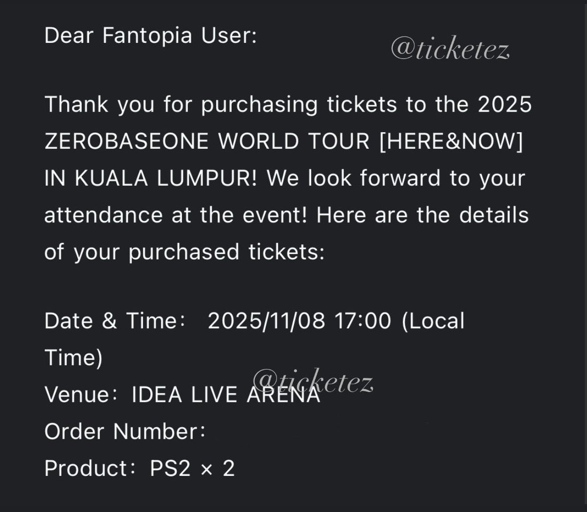 ticketez's tweet photo. secured 4x tickets today!

⟢ #ZB1INKL https://t.co/65KsmfyzvN