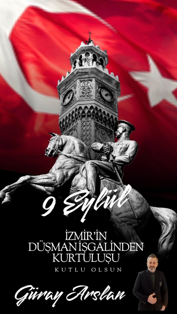 İzmir’in düşman işgalinden kurtuluşunun 103. yılında, başta Ulu Önderimiz Gazi Mustafa Kemal Atatürk ve silah arkadaşları olmak üzere tüm kahramanlarımızı saygı, rahmet ve minnetle anıyoruz. 🇹🇷