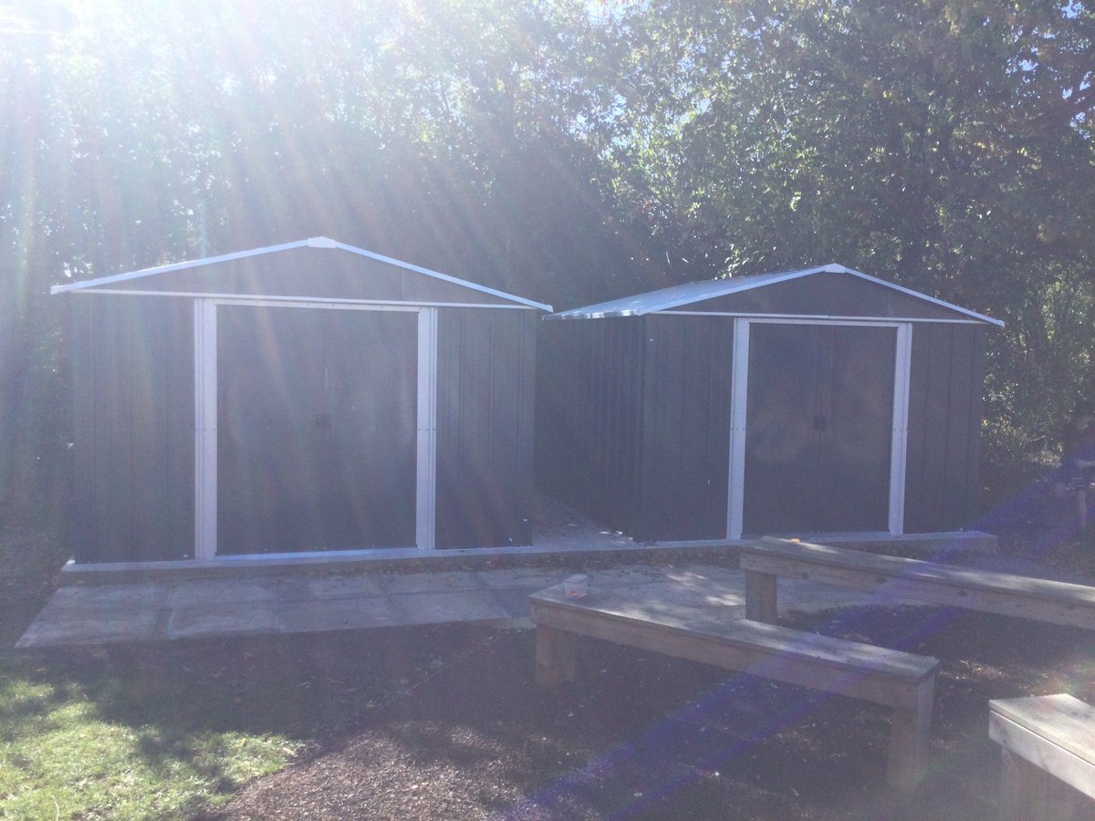 We would like to say a huge thank you to One Group Foundation, SEH French, Eastern Concrete and <a href="/JacksonCivils/">Jackson</a> for arranging 2 brand new sheds to store our sports equipment. They will make a huge difference to the provision we can offer the children. #kerseyschool #suffolkschool