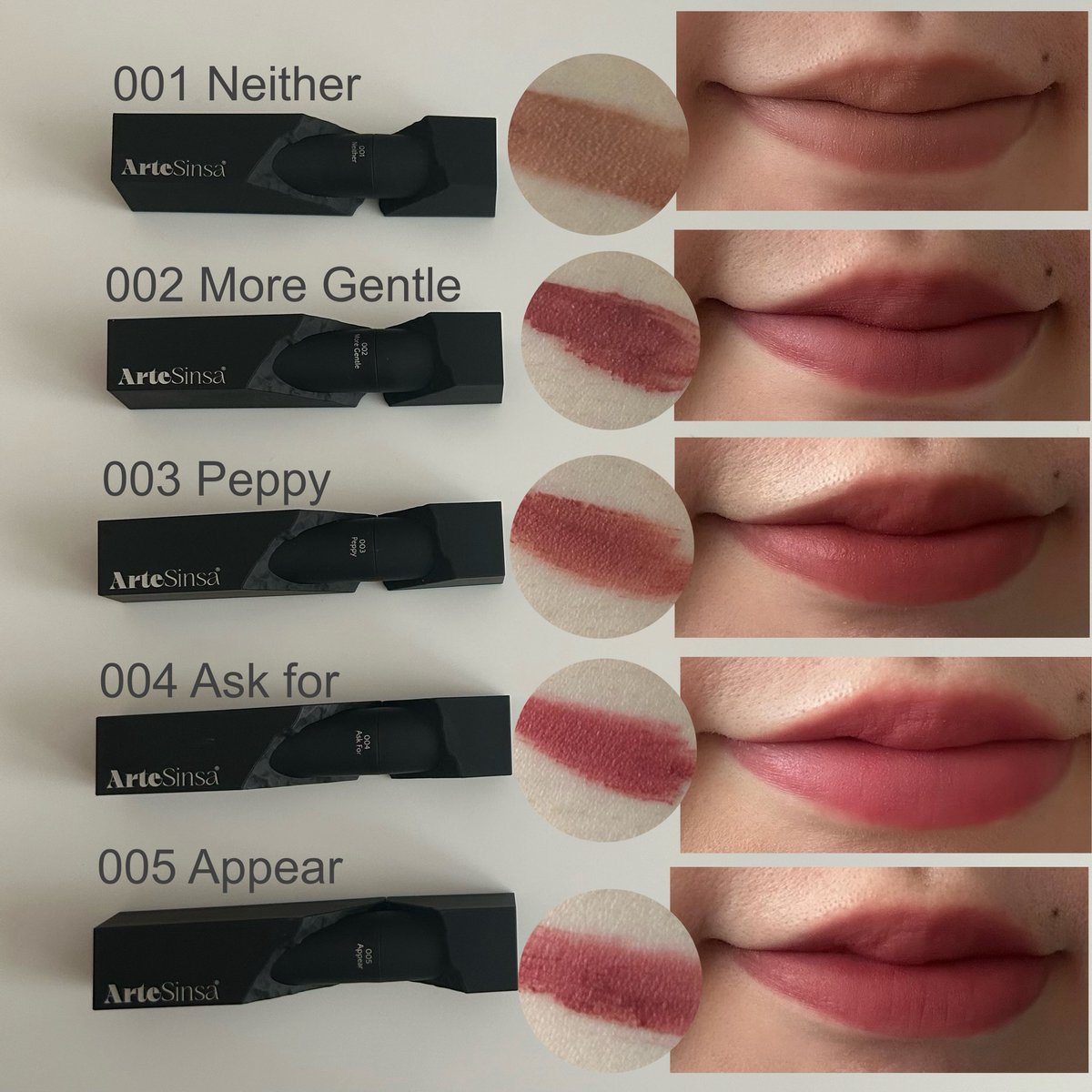 #PR 💝

Artesinsa（<a href="/artesinsa_jp/">ArteSinsa(アルテシンサ)日本公式</a>）様より

🖤UNVOICED EYESHADOWPALETTE 
002 Hermitic
🖤Silky Blur Tint 5色

ご提供いただきました🫶

秋冬に使いたくなるお色、質感の
コスメです🍂⛄️🤎🖤