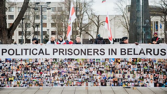 Belarus is Europe’s darkest prison.

The regime holds more than 1,300 hostages, used as bargaining chips in a cynical game to cling to power.

Every day they remain behind bars is a crime against humanity.

Free them all!