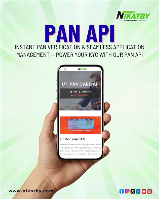nikatby's tweet image. 🔍 Accelerate KYC & Safeguard Transactions with NikatBy’s PAN Verification API!
Give your business the power of instant, accurate, and secure PAN validation to simplify compliance and eliminate fraud risks.
👉 Explore Now: nikatby.com
#NikatBy #PANVerificationAPI